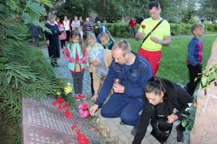 Жители села Федино почтили память погибших в годы Великой Отечественной войны