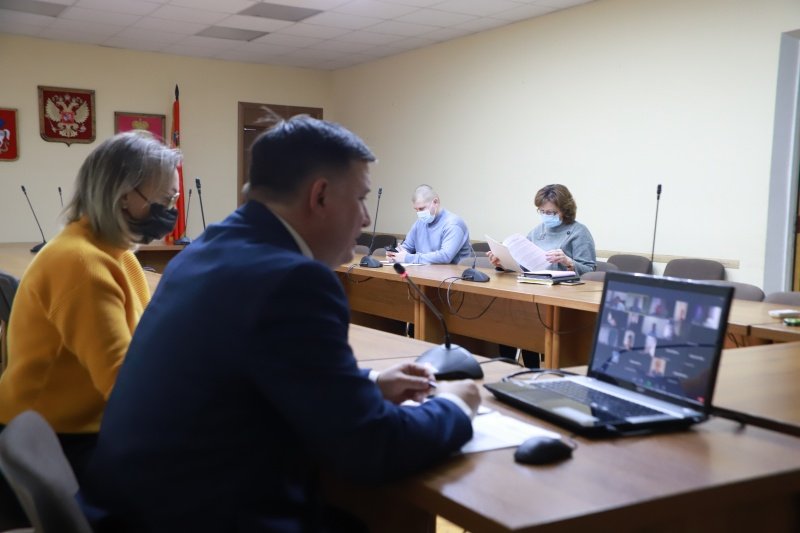 На внеочередном заседании Совета депутатов городского округа Воскресенск