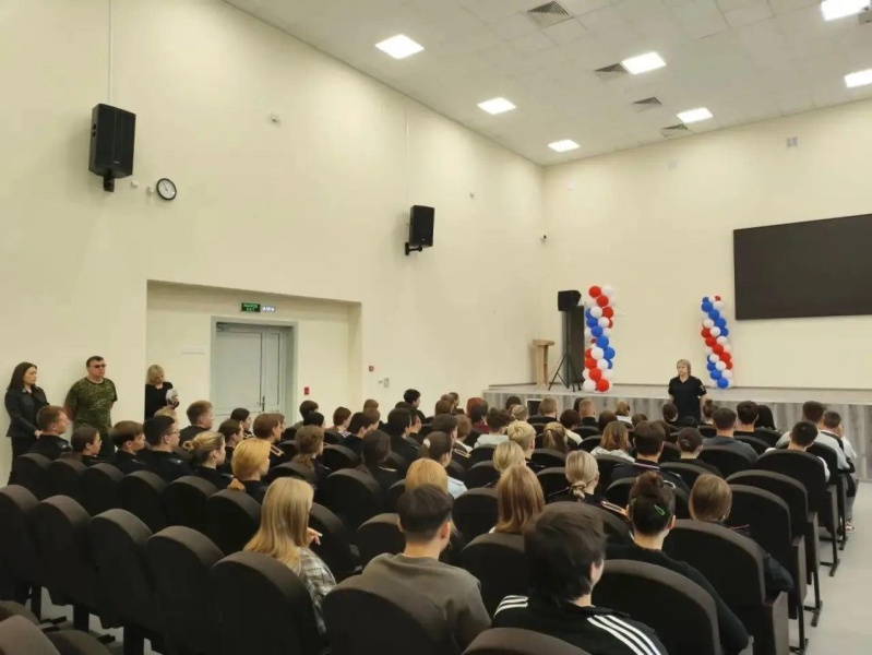 Студентам Воскресенского колледжа рассказали о возможностях построения карьеры в органах внутренних дел