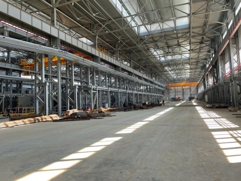 В Подмосковье завершается строительство завода по изготовлению модульных домов