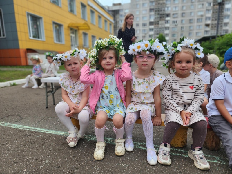 День семьи, любви и верности отметили в детском саду Воскресенска