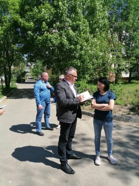 Рабочие выезды в микрорайоны Воскресенска