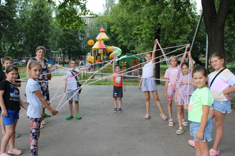 В Воскресенске провели игровую программу «Хоровод дружбы»