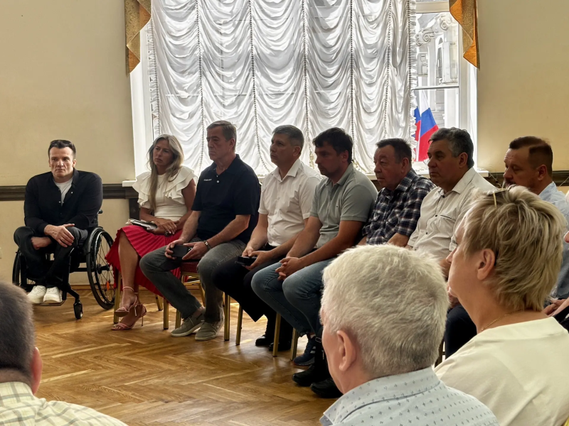 Глава городского округа Воскресенск встретился с директорами учреждений спорта и работы с молодёжью