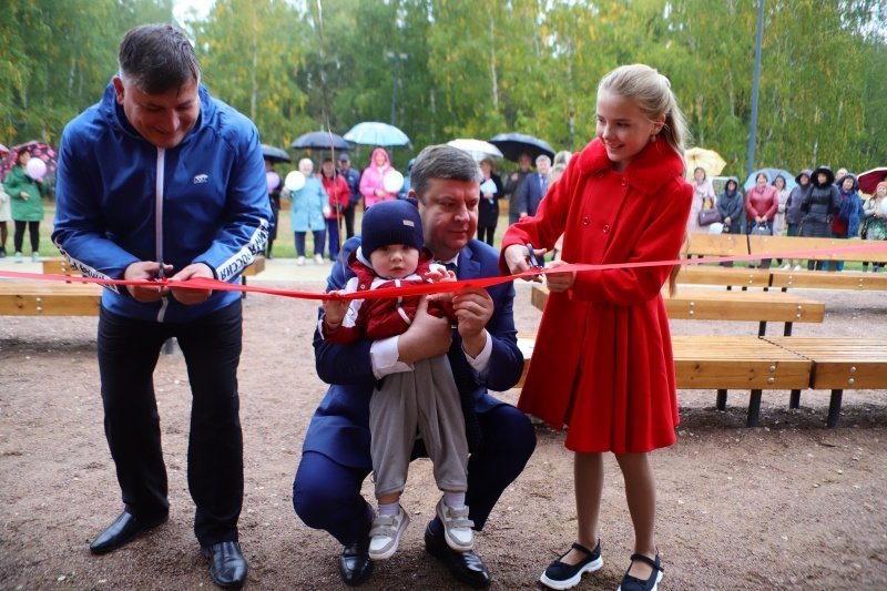 Новое место отдыха для жителей и гостей городского округа Воскресенск