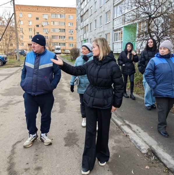 Рабочие выезды в микрорайоны Воскресенска 