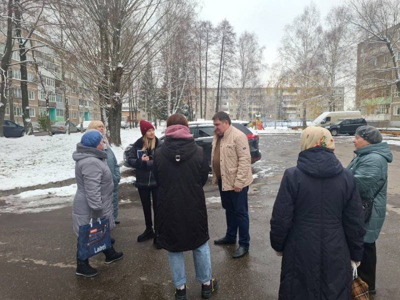 Рабочие выезды в сельские населенные пункты городского округа Воскресенск 