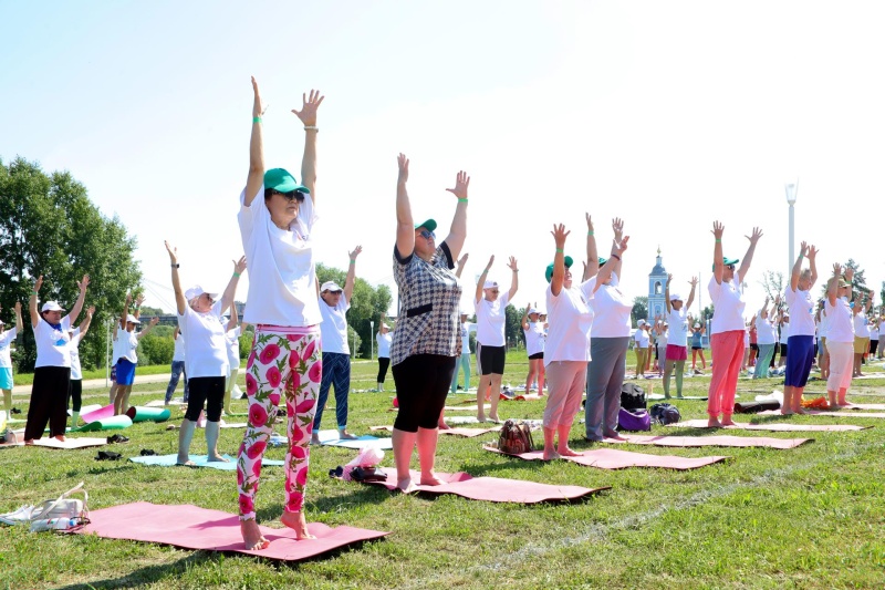 В Воскресенске прошёл областной фестиваль йоги «Радость совершенства»