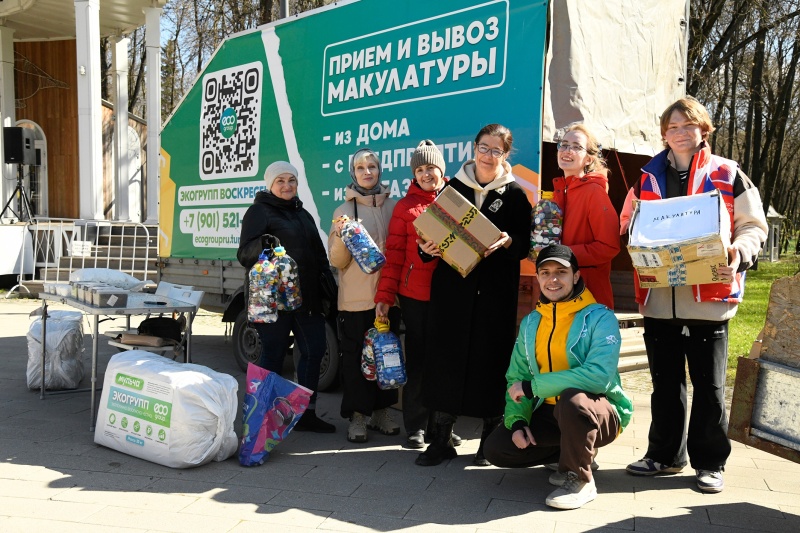 В воскресенских парках прошло общеобластное мероприятие «Весенняя перезагрузка»