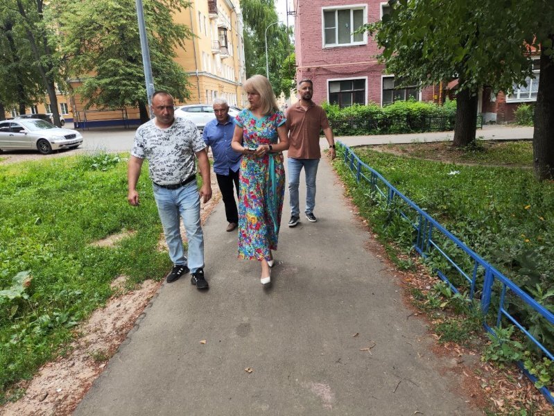 Рабочие выезды в микрорайоны Воскресенска