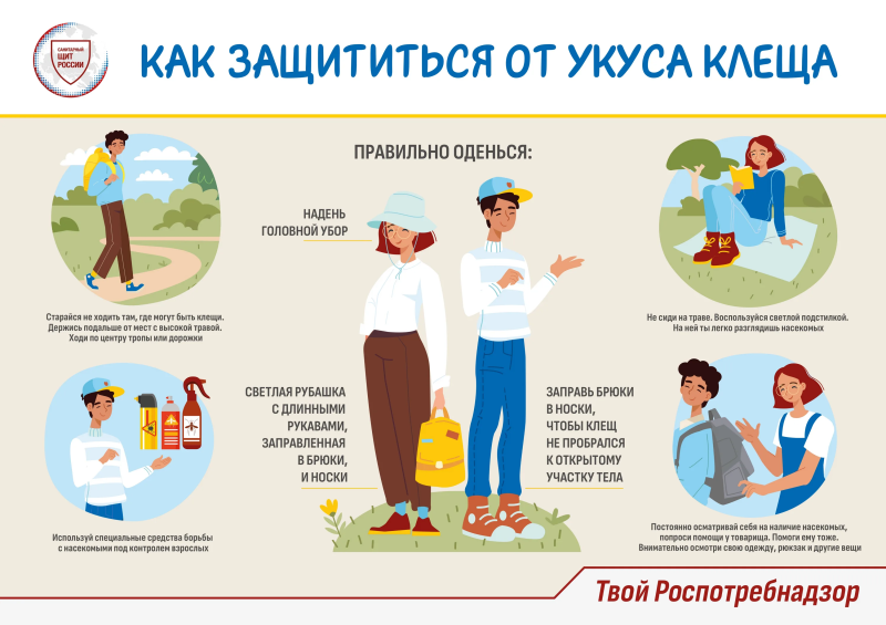 Как защититься от укуса клеща 