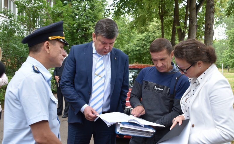 Руководитель ГЖИ Московской области Ольга Федина посетила Воскресенск
