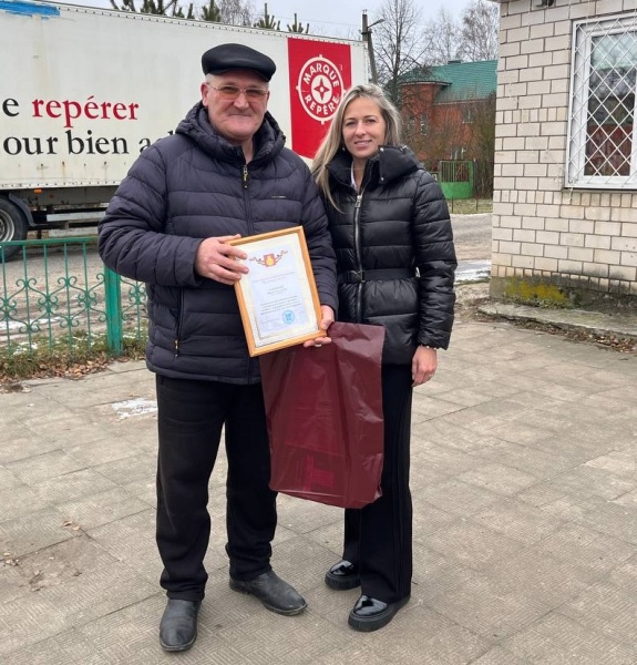 В деревне Ворщиково городского округа Воскресенск наградили старосту 