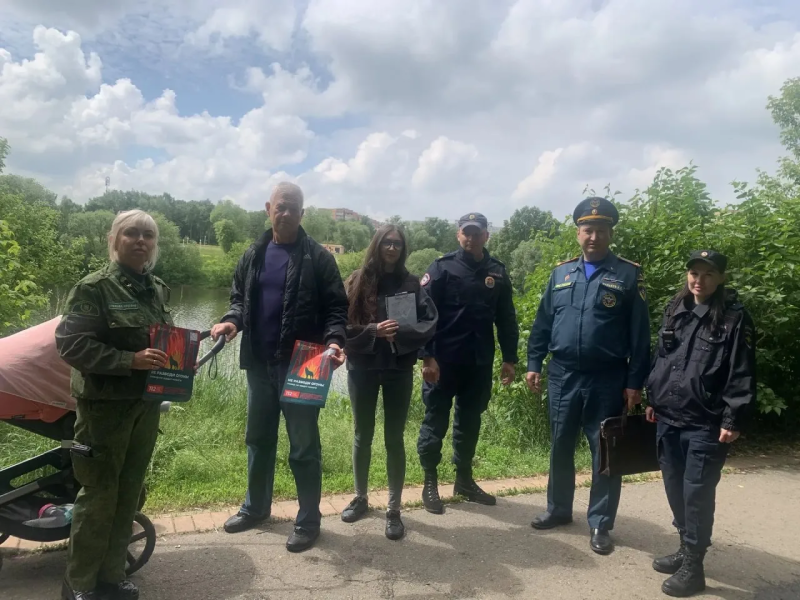 В городском округе Воскресенск провели профилактические рейды у водоёмов и в лесах