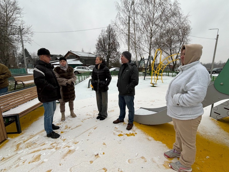 Рабочие выезды в сельские населенные пункты городского округа Воскресенск 