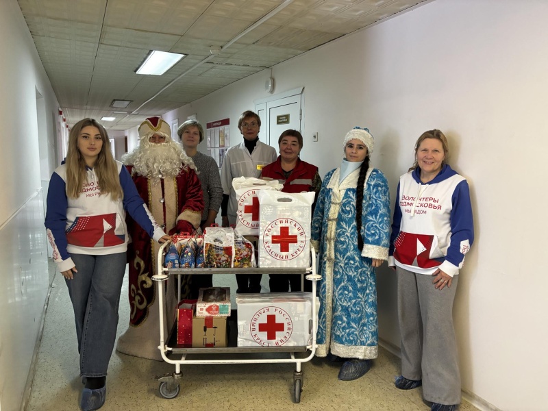 Благотворительная акция прошла в отделении сестринского ухода посёлка имени Цюрупы