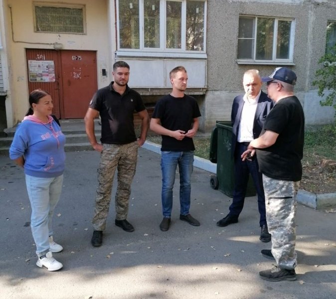 Рабочие выезды в микрорайоны Воскресенска 