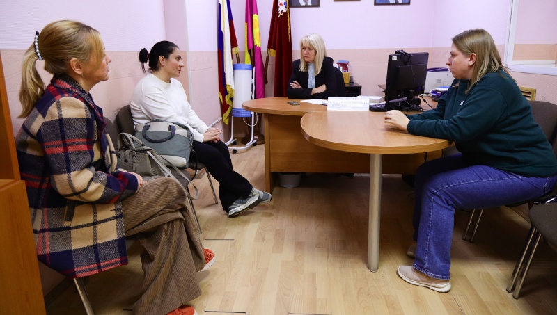 Первый заместитель главы городского округа Воскресенск провела приём граждан