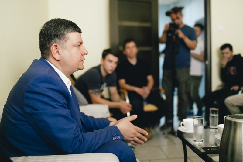 Артур Болотников встретился с лидерами социальных проектов Воскресенска