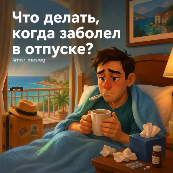 Если вы заболели во время отпуска за свой счёт