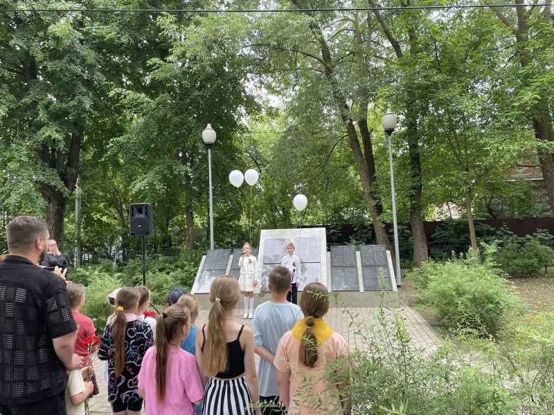 В посёлке Хорлово прошло памятное мероприятие «Без срока давности»