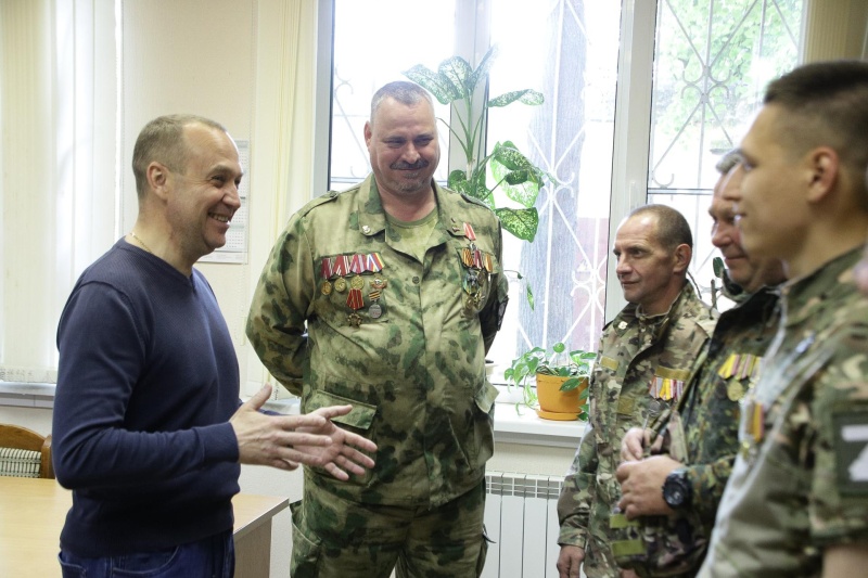В Воскресенске вручили удостоверения членов Ассоциации ветеранов СВО Московской области