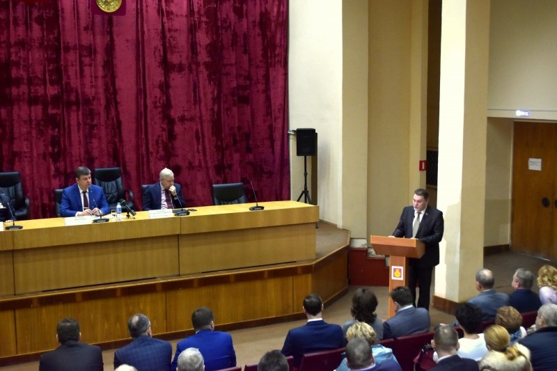 Алексей Мазуров представил перед избирателями отчет о проделанной работе в городском округе Воскресенск в 2019 году 