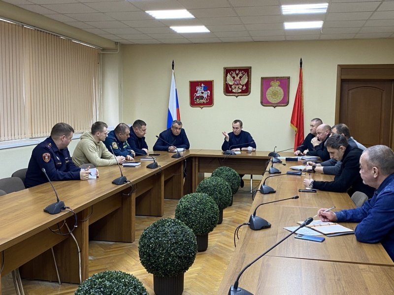В Воскресенске состоялось внеочередное заседание антитеррористической комиссии 