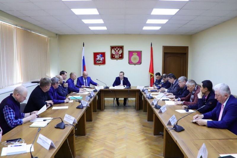 Глава городского округа Воскресенск встретился с руководителями сельскохозяйственных предприятий 