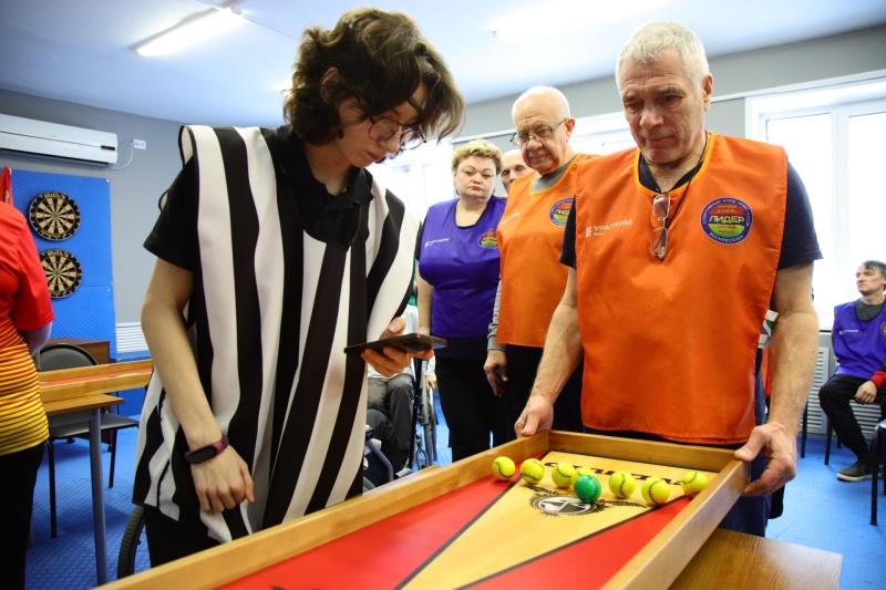 В спортивном клубе инвалидов в Воскресенске прошли соревнования 
