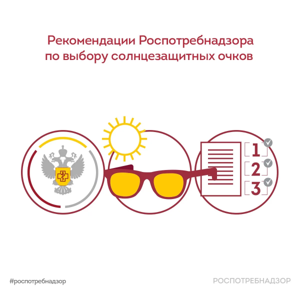 Рекомендации Роспотребнадзора по выбору солнцезащитных очков