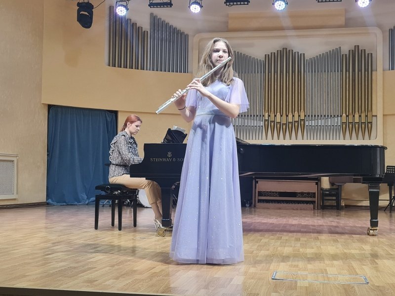 Очередной успех воскресенской флейтистки на международном конкурсе
