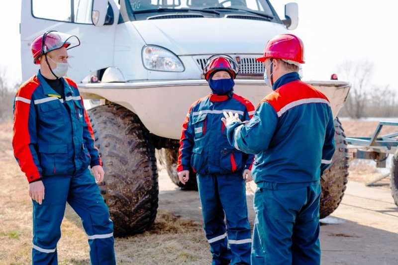 Энергетики «Россети Московский регион» продемонстрировали готовность к работе в условиях паводка в городском округе Луховицы