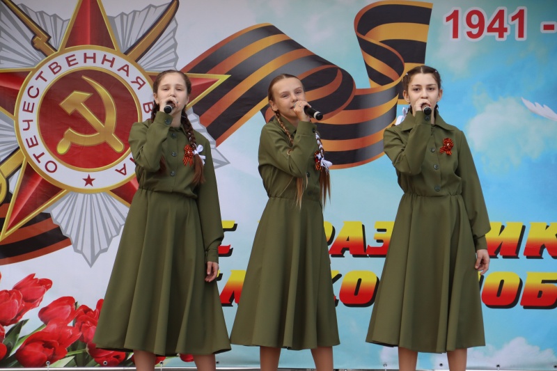 В Воскресенске прошла детская патриотическая программа «Солдаты мая, слава вам навеки!»