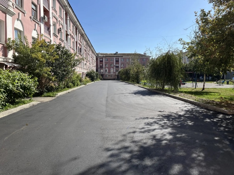 В Воскресенске выполнено комплексное благоустройство дворовой территории