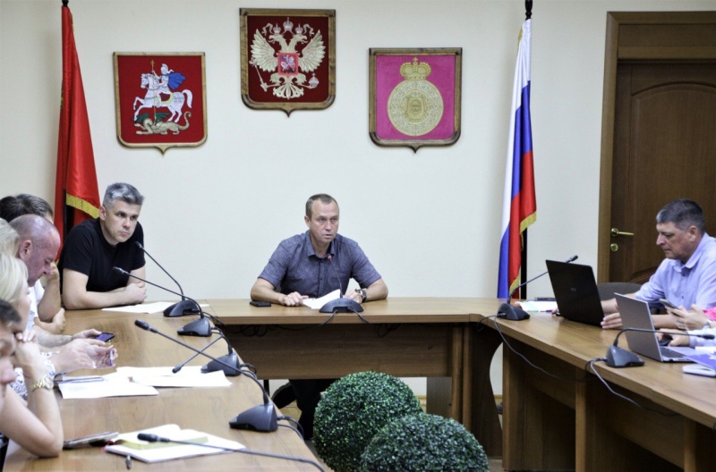 В Воскресенске провели совещание с представителями ФКР Московской области
