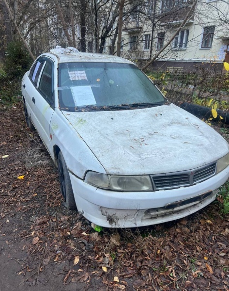 Выявлено брошенное транспортное средство