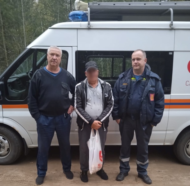 За один день спасатели Воскресенска вывели из леса трёх заблудившихся грибников