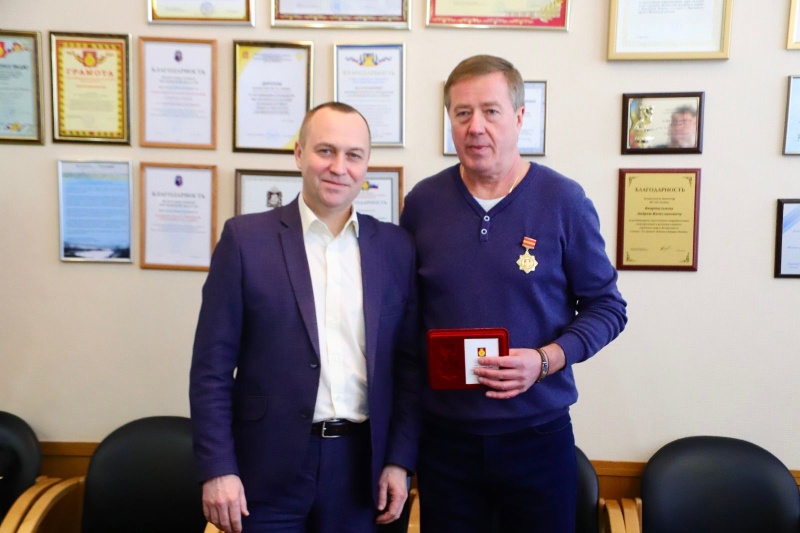 В  Воскресенске поздравили с юбилеем заслуженного тренера России 