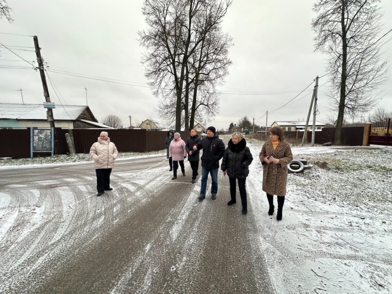 Рабочие выезды в сельские населенные пункты городского округа Воскресенск 