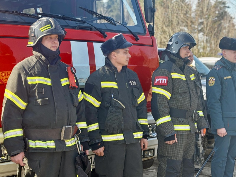 В Воскресенске провели смотр техники для ликвидации природных пожаров