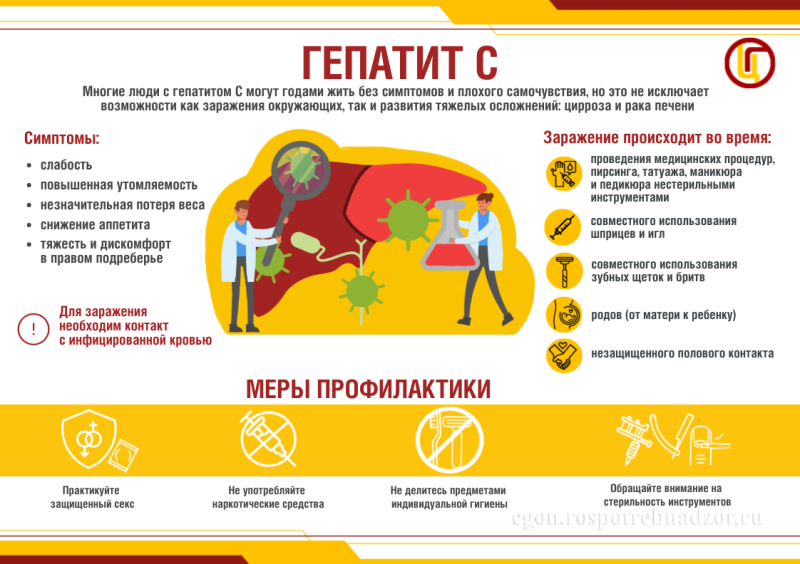  О профилактике вирусного гепатита С