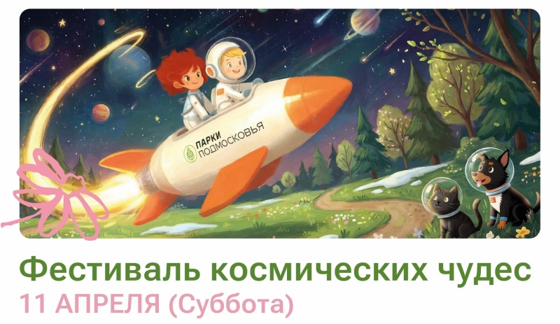 В парках Воскресенска состоится областное мероприятие «Фестиваль космических чудес» 