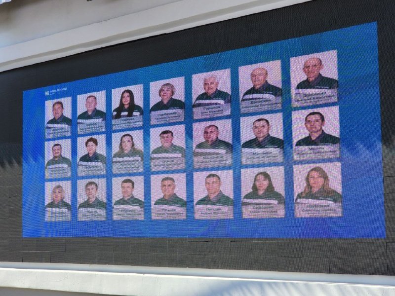 На предприятии Воскресенска открыли доску почета
