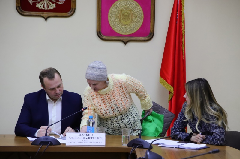 Глава городского округа Воскресенск провёл приём граждан 