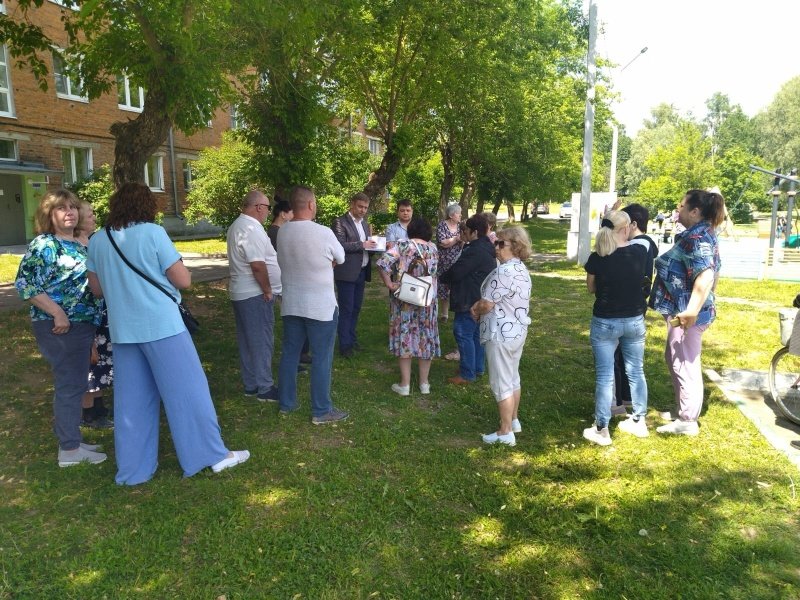 С жителями городского округа Воскресенск обсудили вопросы ЖКХ