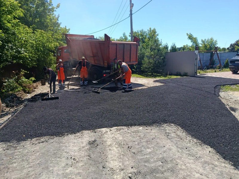 На дорожной сети городского округа Воскресенск ведутся ремонтные работы
