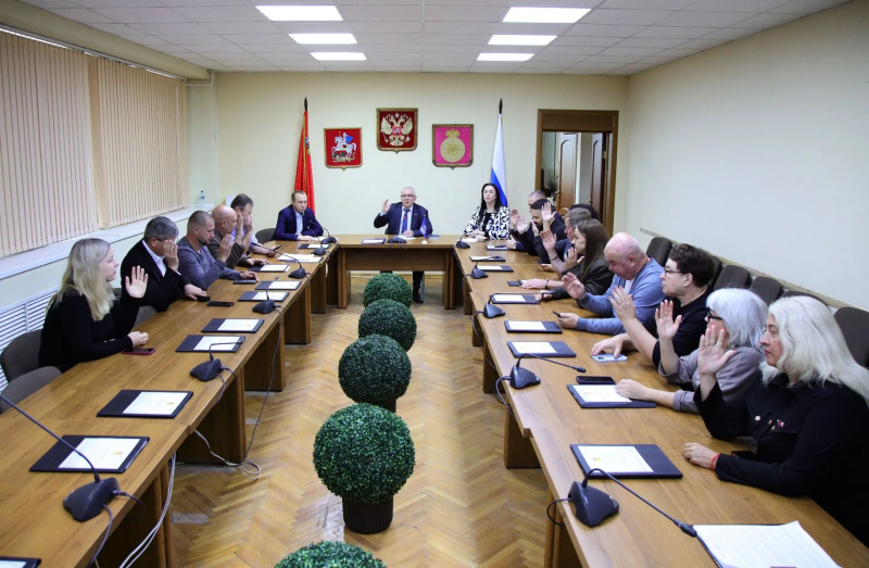 Состоялось заседание фракции «Единой России» в Совете депутатов городского округа Воскресенск