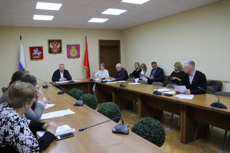 На внеочередном заседании Совета депутатов городского округа Воскресенск 