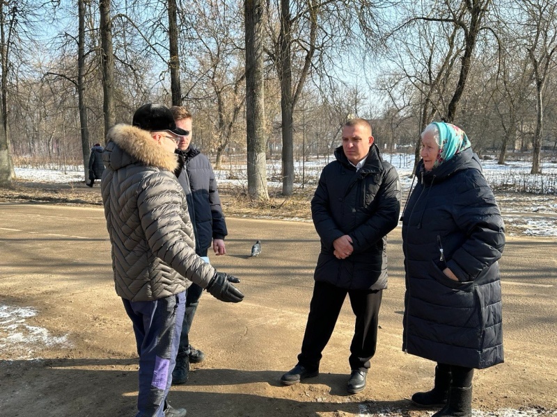 Рабочие выезды в микрорайоны Воскресенска 